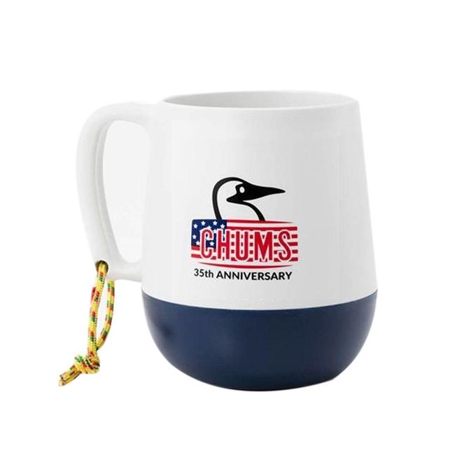 Chums 35周年紀念馬克杯booby 白藍 O2gether